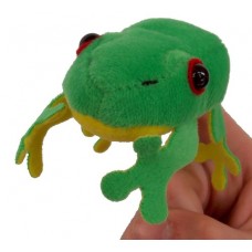 Finger Puppet - Frog Green Tree